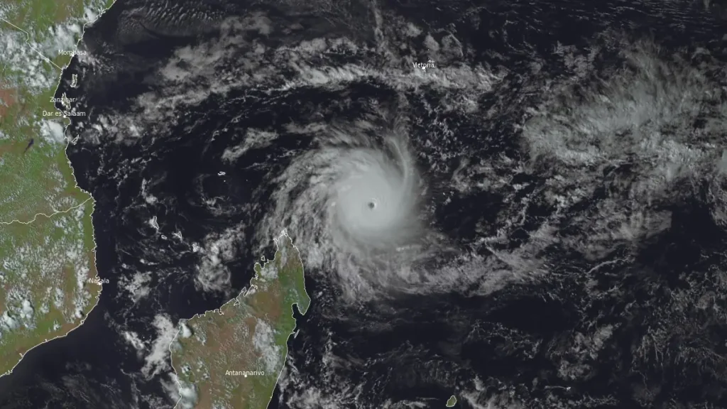 Cyclone Chido Impact and Preparations In Indian Ocean